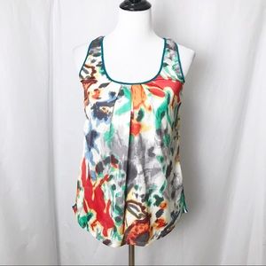 Anthropologie Fei Watercolor Top
